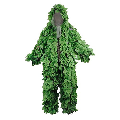 MiOYOOW Ghillie Anzug 3D Blatt Tarnanzug Jagdanzüge für Jagd Verdeckt Festschmuck MiOYOOW Ghillie Anzug 3D Blatt Tarnanzug Jagdanzüge für Jagd Verdeckt Festschmuck von MiOYOOW