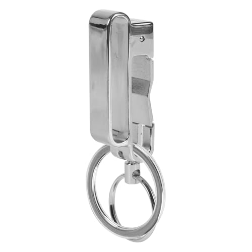 Gürtelschlaufe Schlüsselanhänger Clip, Titan Gürtel Schlüsselanhänger Halter, Schnellverschluss, Schlüssel Organizer, Gürtelclip mit Abnehmbarem Schlüsselring für Männer Gürtelschlaufe Schlüsselanhänger Clip, Titan Gürtel Schlüsselanhänger Halter, Schnellverschluss, Schlüssel Organizer, Gürtelclip mit Abnehmbarem Schlüsselring für Männer von MiOYOOW