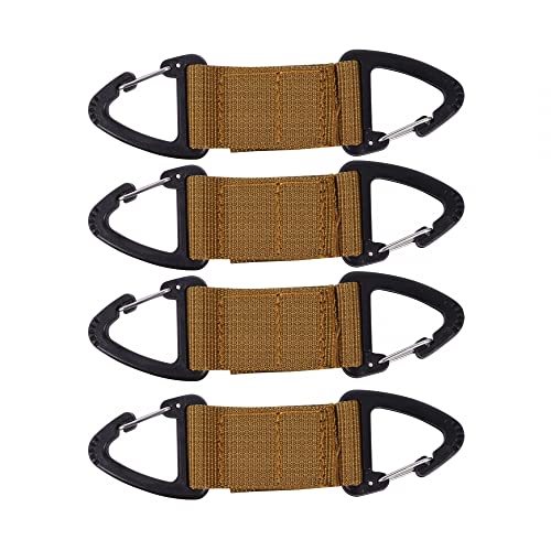 MiOYOOW Multifunktion Schlüsselanhänger, 4 PCS Gürtel karabiner Halter Outdoor Karabinerclip für Outdoor Camping Camping MiOYOOW Multifunktion Schlüsselanhänger, 4 PCS Gürtel karabiner Halter Outdoor Karabinerclip für Outdoor Camping Camping von MiOYOOW