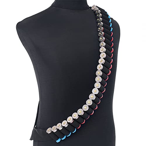 MiOYOOW Patronengurt, 50 Kugel Tasche Shotgun Shell Halter für Munition vom Kaliber 12 oder 20 MiOYOOW Patronengurt, 50 Kugel Tasche Shotgun Shell Halter für Munition vom Kaliber 12 oder 20 von MiOYOOW