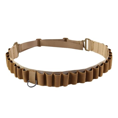 Patronengurt für Jagd, 25 Loch Klopfer Gürtel, Bullet Belt Shell Holder Munitionsträger für die Taktische Jagd Patronengurt für Jagd, 25 Loch Klopfer Gürtel, Bullet Belt Shell Holder Munitionsträger für die Taktische Jagd von MiOYOOW