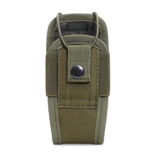 Tactical Radio Holster, Multifunktions Beutel Kasten Halter Verstellbarer Walkie Talkie Pouch 15x5x6.5cm von MiOYOOW