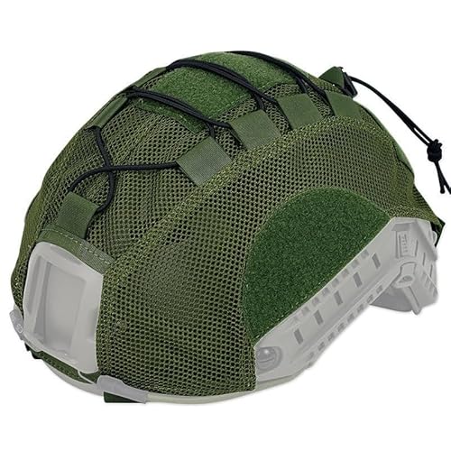 Taktischer Helmüberzug, Helmbezug Atmungsaktives Helm Abdeckung für Paintball Jagd (Helm Nicht im Lieferumfang enthalten) von MiOYOOW