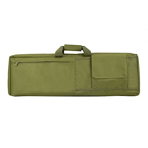 MiOYOOW Waffentasche, 80x30x6cm Gefaltet Futteral Gewehrkoffer Tasche mit Eingedickter Schwämme, Anti-Vibrations Schrotflinten-Rucksack für Jagd, Schießtraining, Angeln von MiOYOOW