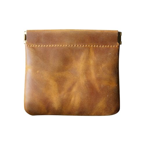 Mini Münzbörse, PU Leder Squeeze Münzbeutel, Münzetui, Selbstschließender Kleingeldhalter für Party, Weihnachten, Reisen Mini Münzbörse, PU Leder Squeeze Münzbeutel, Münzetui, Selbstschließender Kleingeldhalter für Party, Weihnachten, Reisen von MiOYOOW