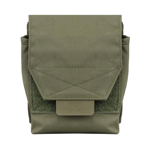 Molle Admin Pouch, Kompakte Gürteltaschen mit 2 Magazineinsätzen, Kleine Utility Tasche für Dienstgürtel Weste Molle Plattform Molle Admin Pouch, Kompakte Gürteltaschen mit 2 Magazineinsätzen, Kleine Utility Tasche für Dienstgürtel Weste Molle Plattform von MiOYOOW