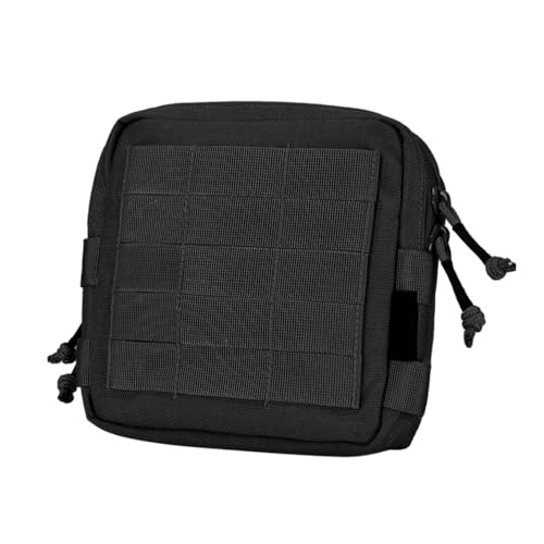 Molle Kartenetui,Wasserdicht Taktische Admin Tasche Mehrere Taschen Molle Utility Tasche mit Klebeblöcken für Kartendokument Überlebenswerkzeug Schere Medaillenarmband von MiOYOOW