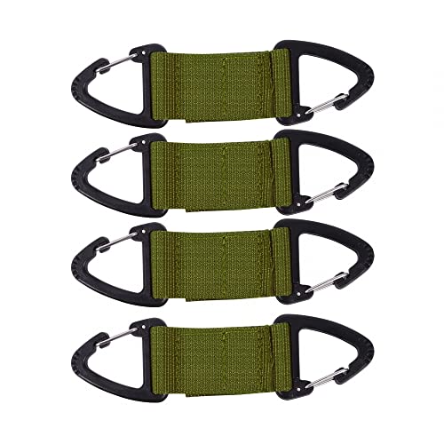 Multifunktion Schlüsselanhänger, 4 PCS Gürtel karabiner Halter Outdoor Karabinerclip für Outdoor Camping Camping Multifunktion Schlüsselanhänger, 4 PCS Gürtel karabiner Halter Outdoor Karabinerclip für Outdoor Camping Camping von MiOYOOW