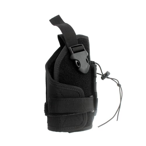 Universal Pistolenholster, Nylon Bund Pistolenhalfter mit Verdecktem Tragegriff, Molle Holster Universal mit Schnellverschluss Schnalle für Männer und Frauen von MiOYOOW