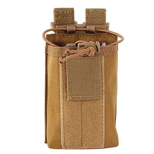 Walkie-Talkie Tasche, Taktische Interphone-Tasche Taktisch Funkgerät-Tasche für die Jagd Wandern Im Freien von MiOYOOW