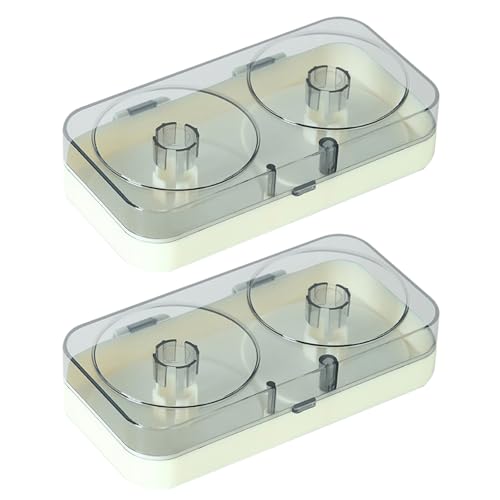 Miaelle 2Pcs Flexible Magnetische Angelschnur Lagerung Tackle Box Praktische Große Kapazität Angelschnur Box von Miaelle