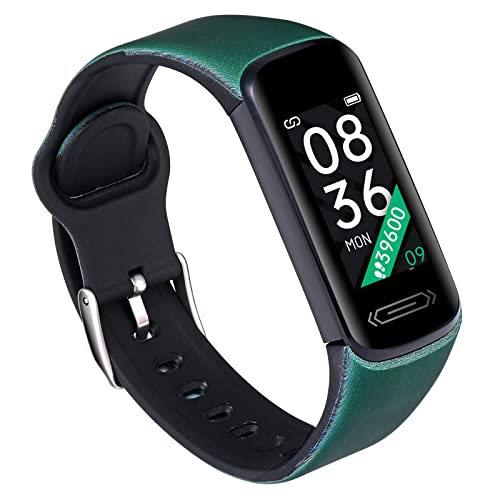 MicLee Damen Herren Fitness Tracker Fitnessuhr Armband Farbbildschirm Smartwatch Wasserdicht IP68 mit Pulsmesser Schrittzähler Kalorienzähler Schlafmonitor SMS Anruf Benachrichtigung für iOS Android von MicLee