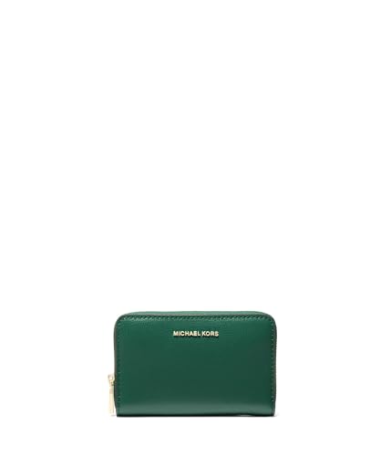 Michael Kors Damen Jet Set Small Zip Around Kartenetui, Bosco, Einheitsgröße, Jet Set Small Zip Around Card Case von Michael Kors