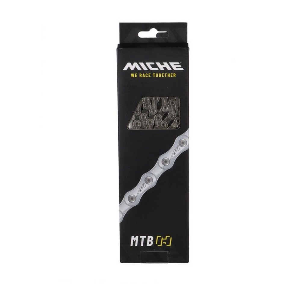 Miche Fahrradketten Kette 11-fach MTB/E-Bike, 1/2 x 3/32", 138 Glieder, 5,62 mm Miche Fahrradketten Kette 11-fach MTB/E-Bike, 1/2 x 3/32", 138 Glieder, 5,62 mm von Miche