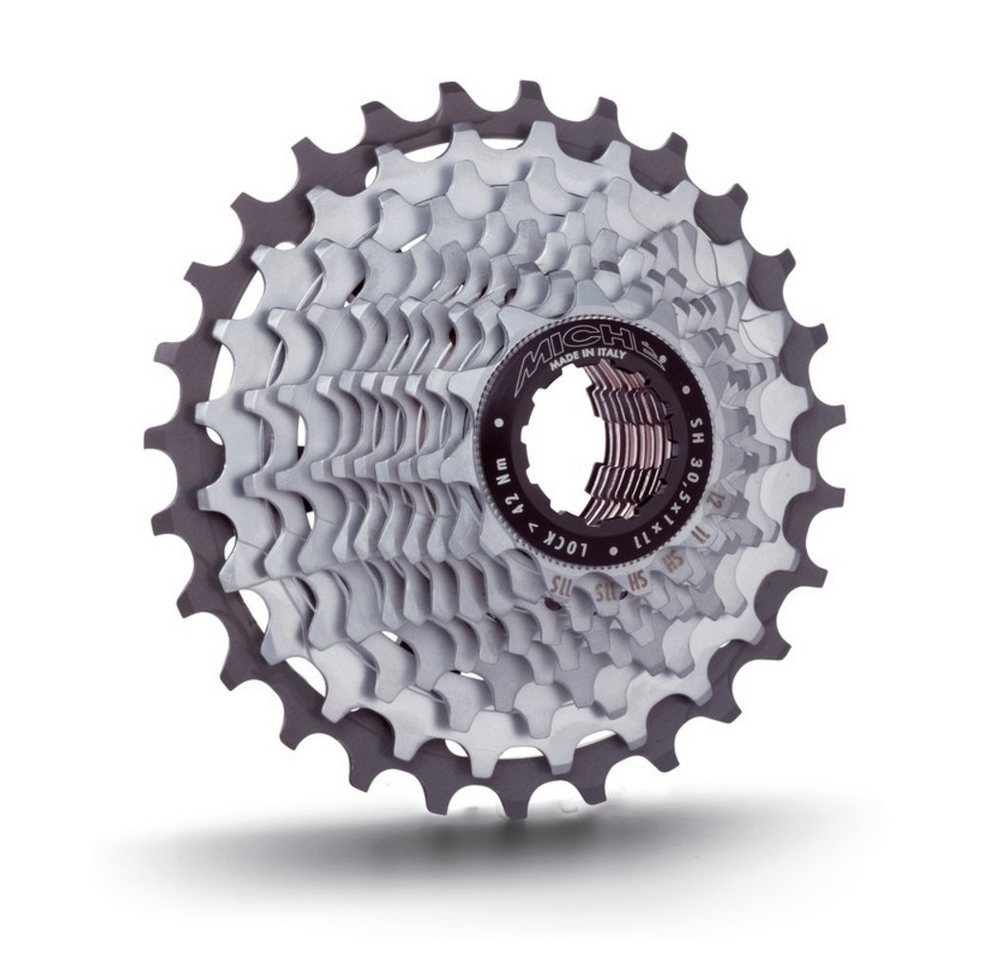 Miche Zahnkranz Zahnkranz-Kassette "Light Primato", 11-fach, 11-32 Zähne, Shimano/SRA Miche Zahnkranz Zahnkranz-Kassette "Light Primato", 11-fach, 11-32 Zähne, Shimano/SRA von Miche