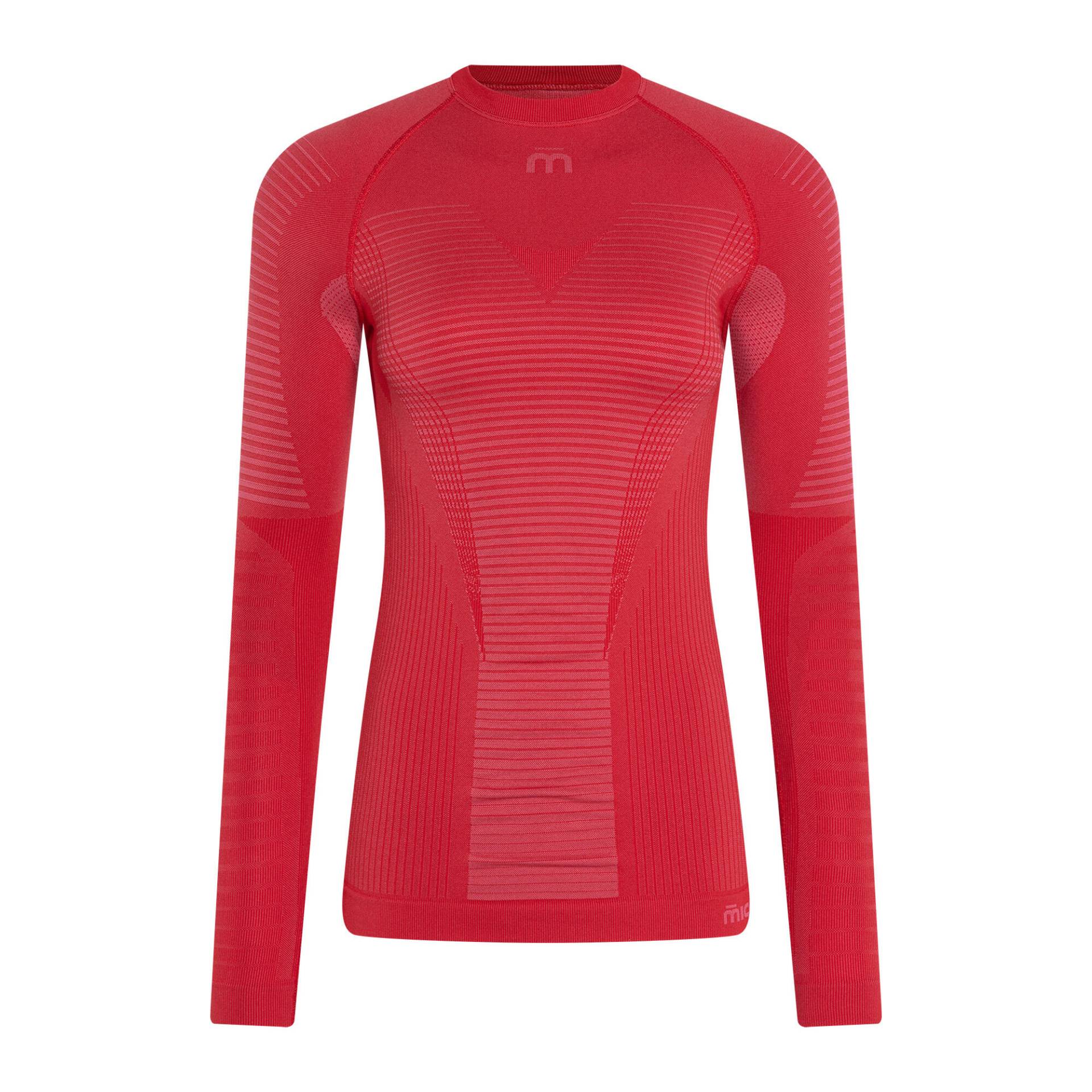 Mico Warm Control Rundhals-Thermo-T-Shirt für Damen von Mico