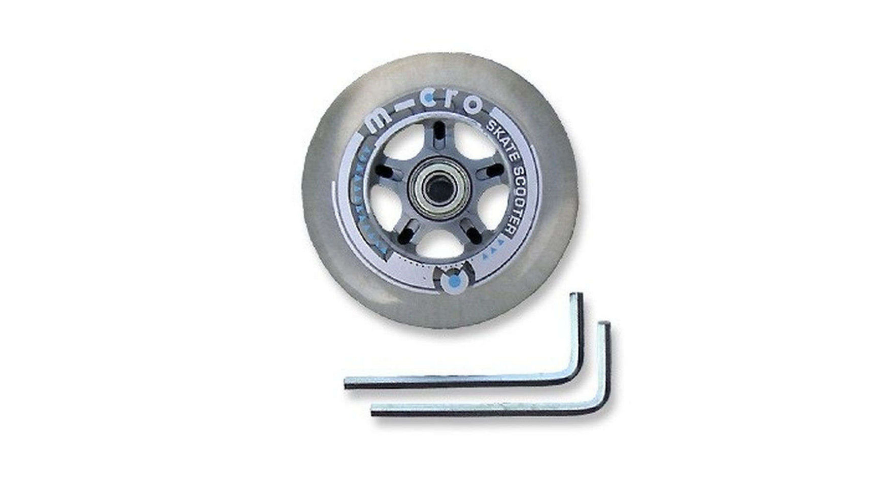 Micro Ersatzrolle 100mm transparent Micro Ersatzrolle 100mm transparent von Micro