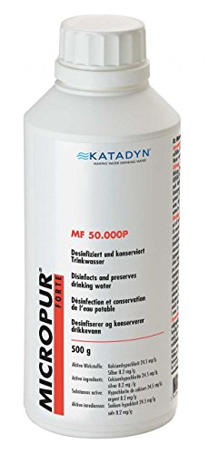 MICROPUR Forte MF 50'000P Pulver Wasserentkeimung Trinkwasser, Gewicht:500g MICROPUR Forte MF 50'000P Pulver Wasserentkeimung Trinkwasser, Gewicht:500g von MICROPUR