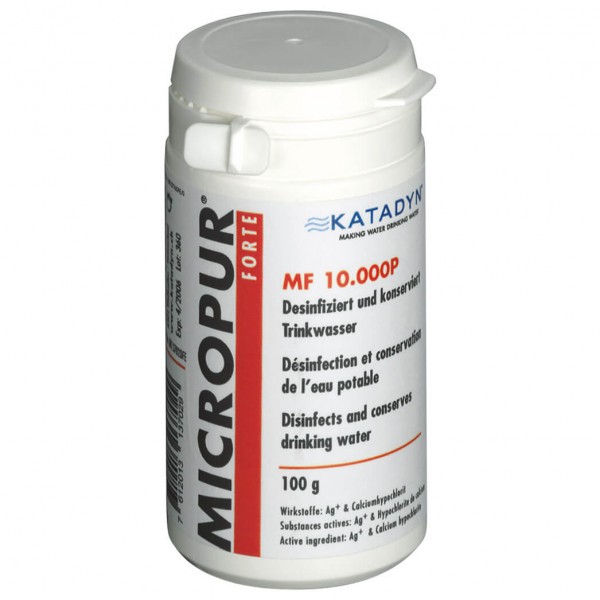 Micropur - Micropur Forte MF 10'000P - Entkeimungspulver Gr 100 g - für 10 000 l von Micropur