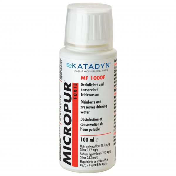 Micropur - Micropur Forte MF 1000F - Wasseraufbereitung Gr 100 ml - für 1000 l von Micropur