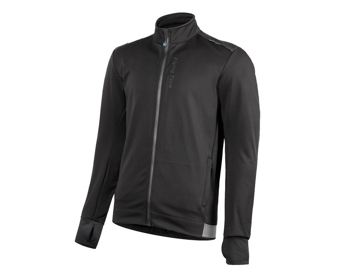 MidGard Fahrradjacke Softshell-Windjacke, Laufjacke mit Fleece, atmungsaktiv Unisex von MidGard