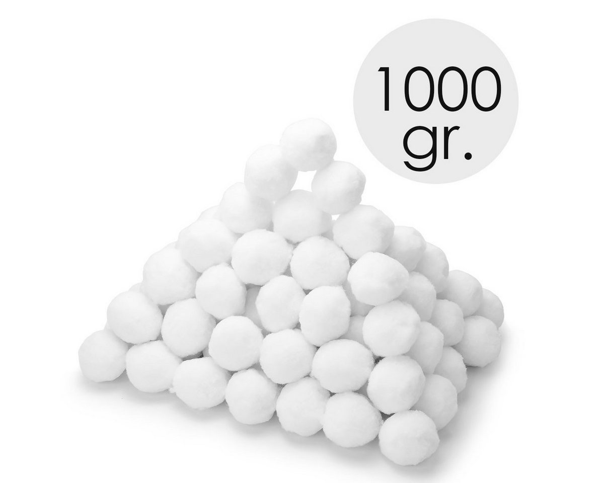 MidGard Filterbälle Filter Balls, 1000g Filterbälle für Poolpumpe ersetzen 32kg Filtersand, 1 kg, 1000 g Filterbälle ersetzen 36 kg Filtersand für Sandfilteranlagen MidGard Filterbälle Filter Balls, 1000g Filterbälle für Poolpumpe ersetzen 32kg Filtersand, 1 kg, 1000 g Filterbälle ersetzen 36 kg Filtersand für Sandfilteranlagen von MidGard