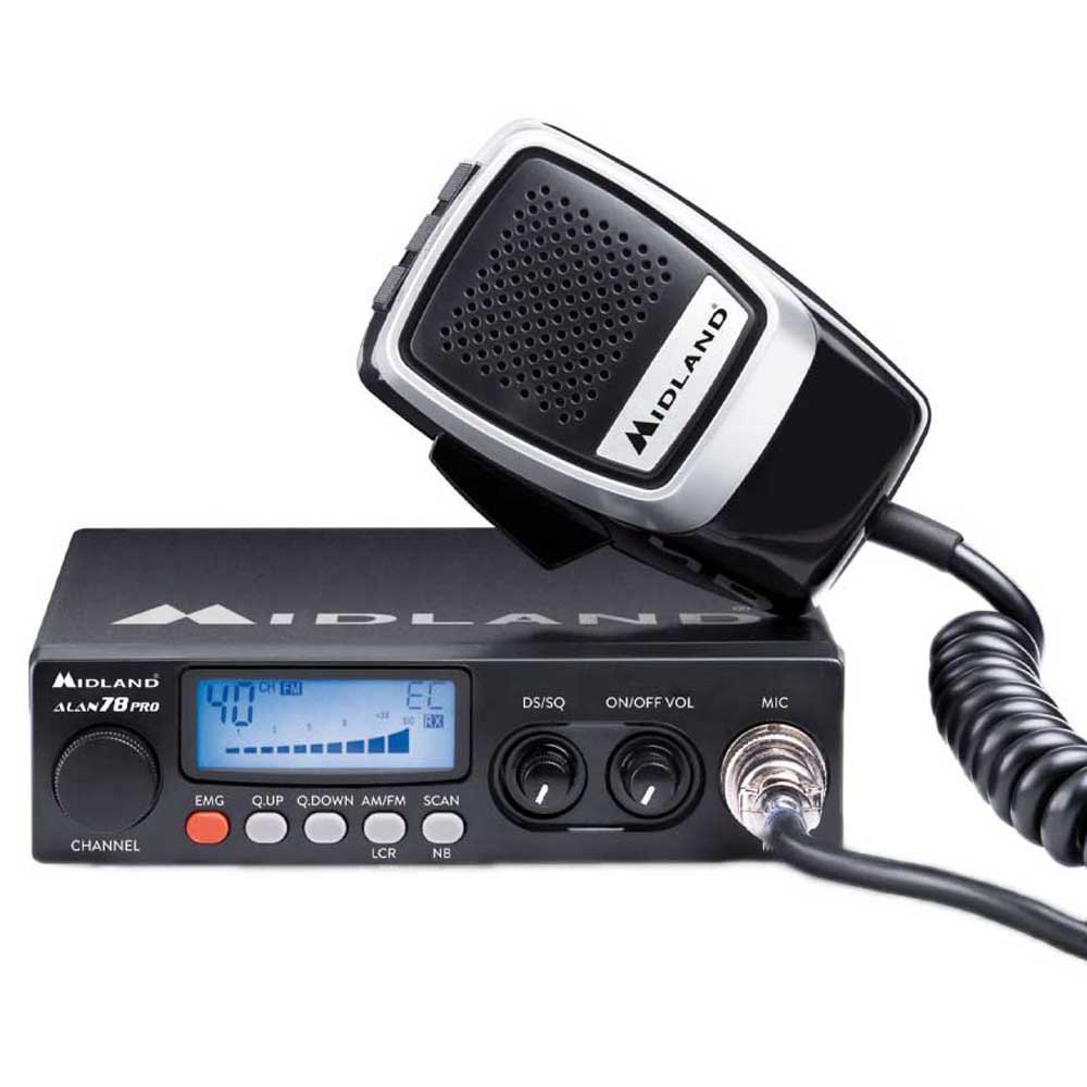 Midland Alan 78 Pro Cb Radio Station Schwarz Midland Alan 78 Pro Cb Radio Station Schwarz von Midland