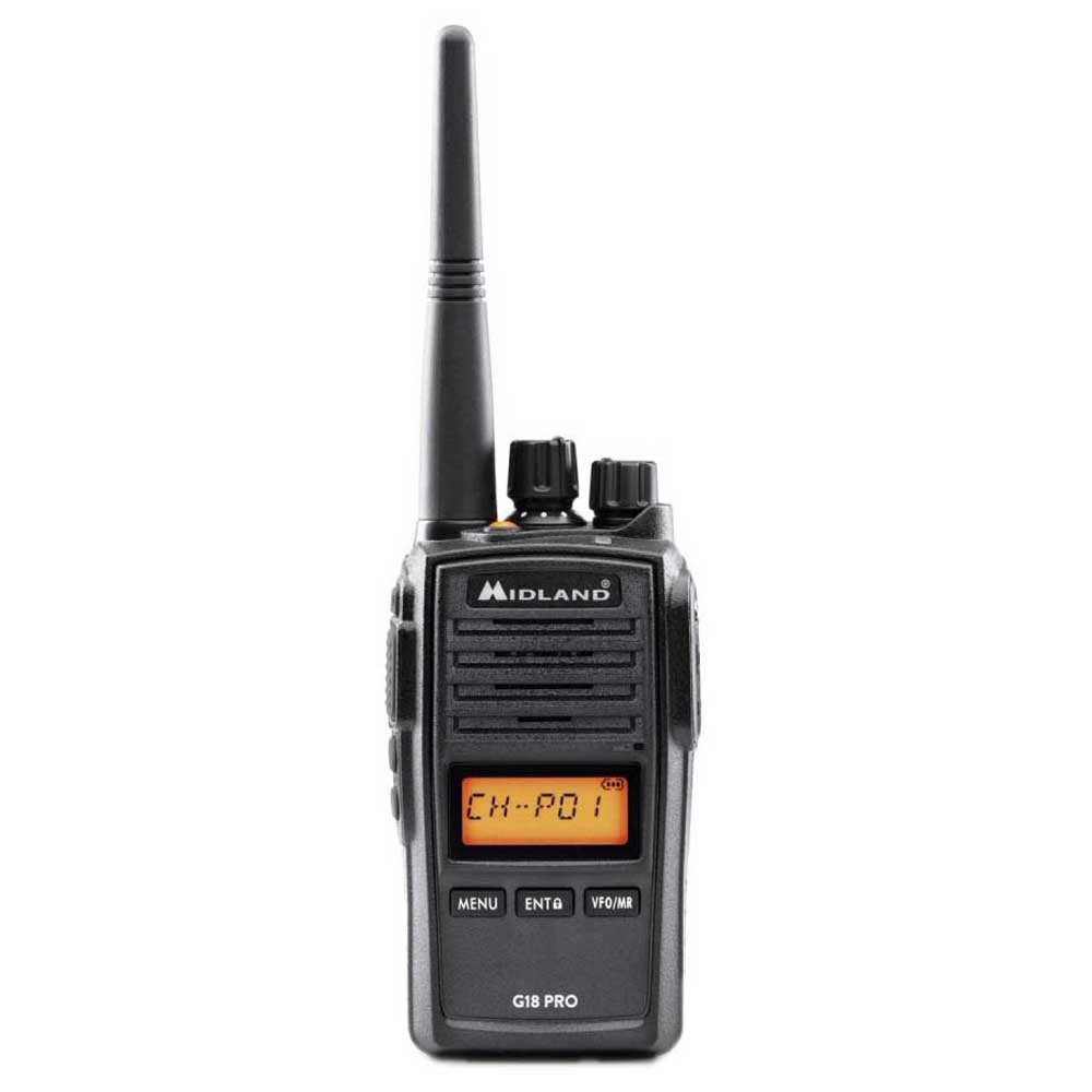 Midland G18 Walkie Talkie 6 Units Schwarz Midland G18 Walkie Talkie 6 Units Schwarz von Midland