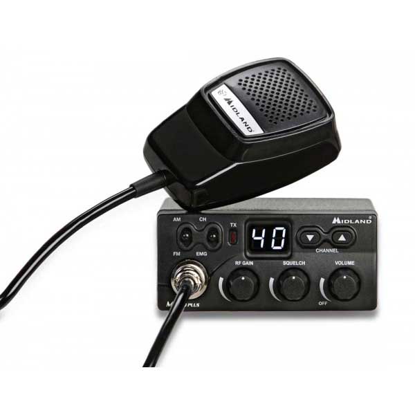 Midland M Zero Plus Cb Radio Station Schwarz Midland M Zero Plus Cb Radio Station Schwarz von Midland