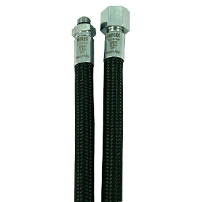 Miflex High-flexible Lp Regulator Hose Unf 3/8 Schwarz 100 cm von Miflex