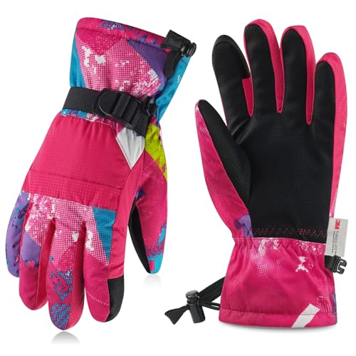 Migliore Wear Skihandschuhe Kinder, Winddicht Wasserdicht Kinder Schneehandschuhe mit Touchscreen, Warme Winterhandschuhe für Jungen und Mädchen, Skifahren, Snowboarden Migliore Wear Skihandschuhe Kinder, Winddicht Wasserdicht Kinder Schneehandschuhe mit Touchscreen, Warme Winterhandschuhe für Jungen und Mädchen, Skifahren, Snowboarden von Migliore Wear