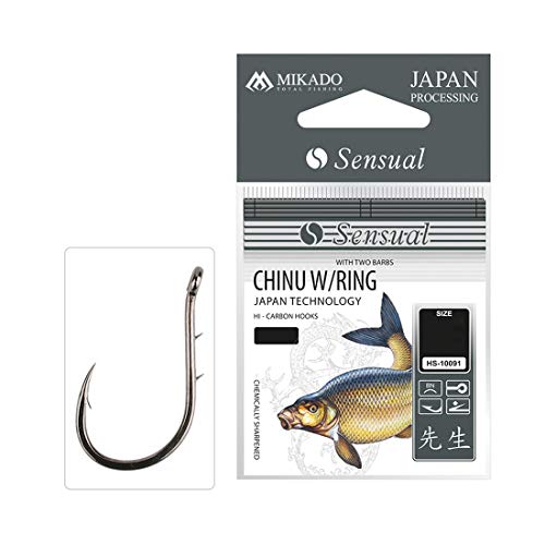 Mikado Sensual Chinu Ring Widerhaken Nr. 4 Bn. Mikado Sensual Chinu Ring Widerhaken Nr. 4 Bn. von Mikado Carp