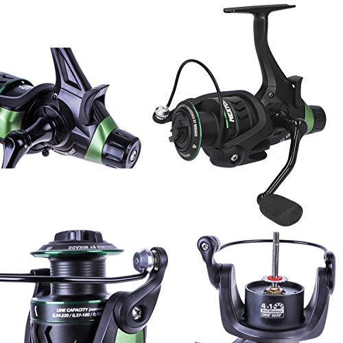 MIKADO NEXTON 4000 Freilaufrolle Karpfenrolle Methodfeeder Angelrolle 399g/4.7:1 MIKADO NEXTON 4000 Freilaufrolle Karpfenrolle Methodfeeder Angelrolle 399g/4.7:1 von Mikado