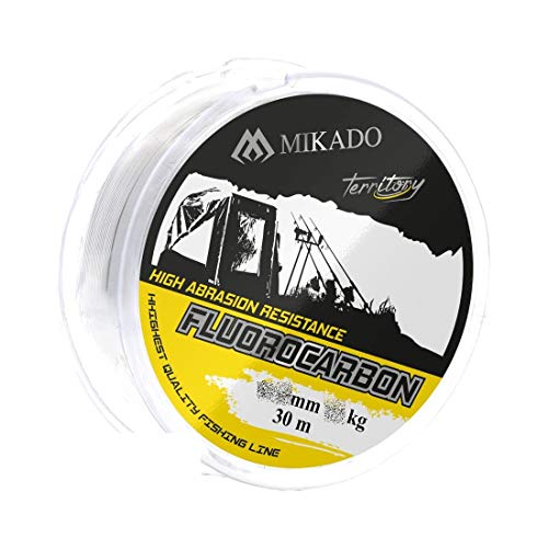 Mikado 30m 100% Fluorocarbon Vorfachschnur Ø0,35/12kg für Chod Rig und Combi Rigs von Mikado Carp