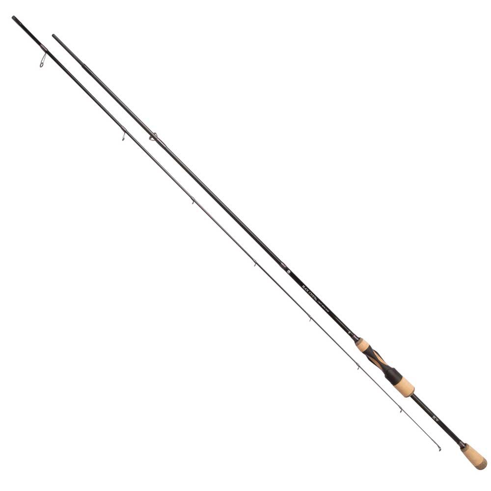 Mikado Black Crystal Light Spinning Rod Schwarz 2.23 m / 4-18 g Mikado Black Crystal Light Spinning Rod Schwarz 2.23 m / 4-18 g von Mikado