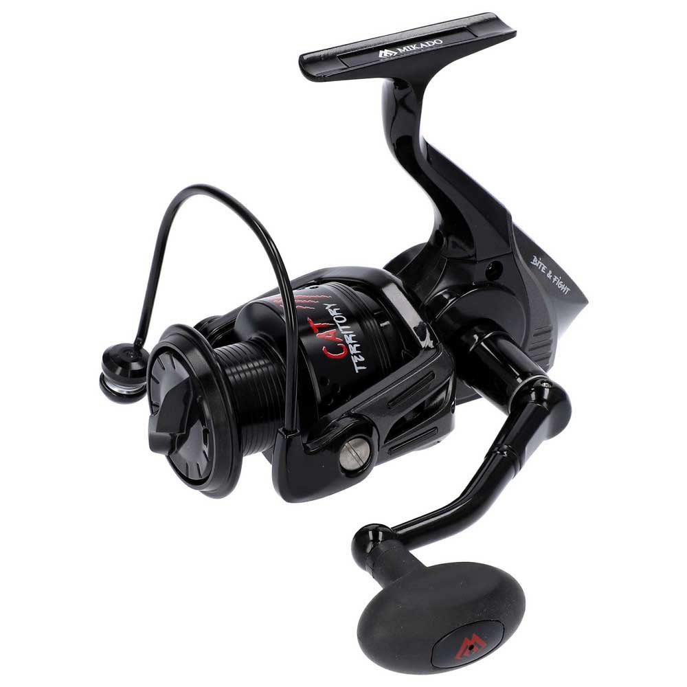 Mikado Cat Territory Catfish Reel Schwarz 6000 von Mikado