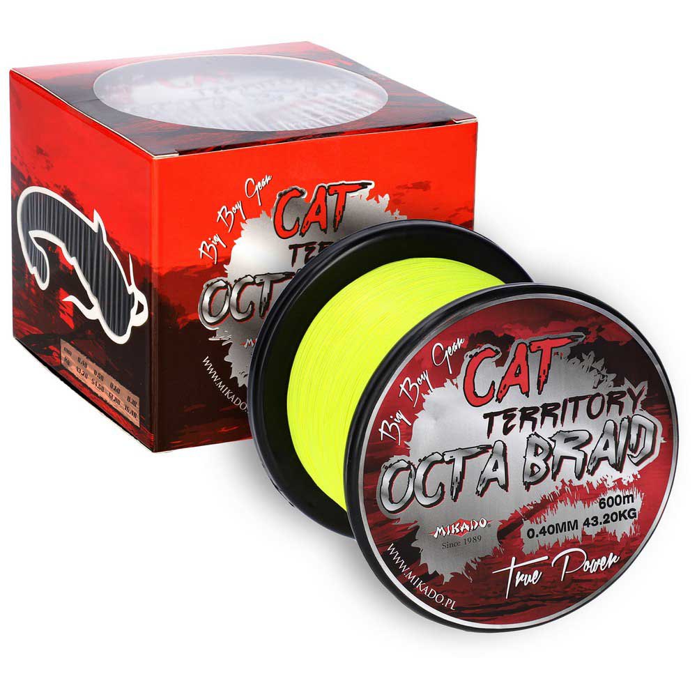 Mikado Cat Territory Octa Braided Line 600 M Gelb 0.500 mm Mikado Cat Territory Octa Braided Line 600 M Gelb 0.500 mm von Mikado