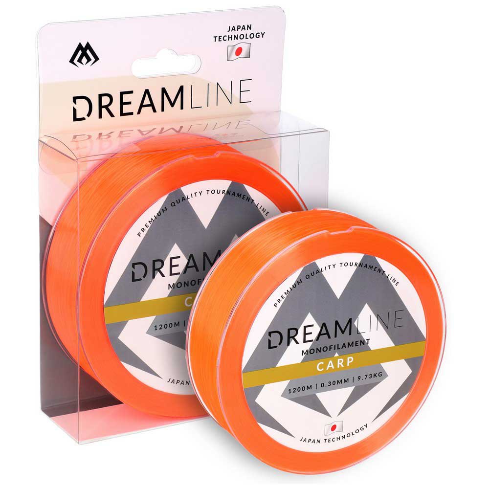 Mikado Dreamline Carp Carpfishing Line 1200 M Orange 0.330 mm Mikado Dreamline Carp Carpfishing Line 1200 M Orange 0.330 mm von Mikado