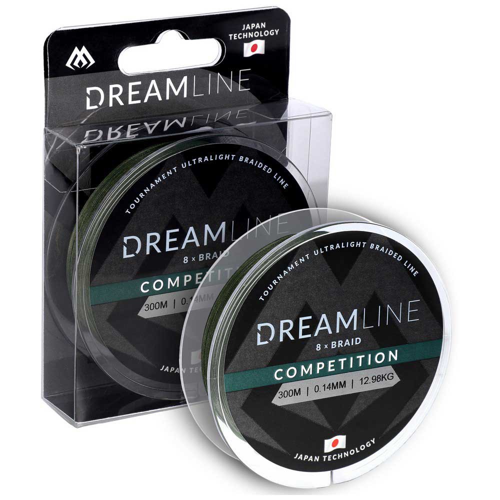 Mikado Dreamline Competition Braided Line 300 M Grün 0.140 mm von Mikado