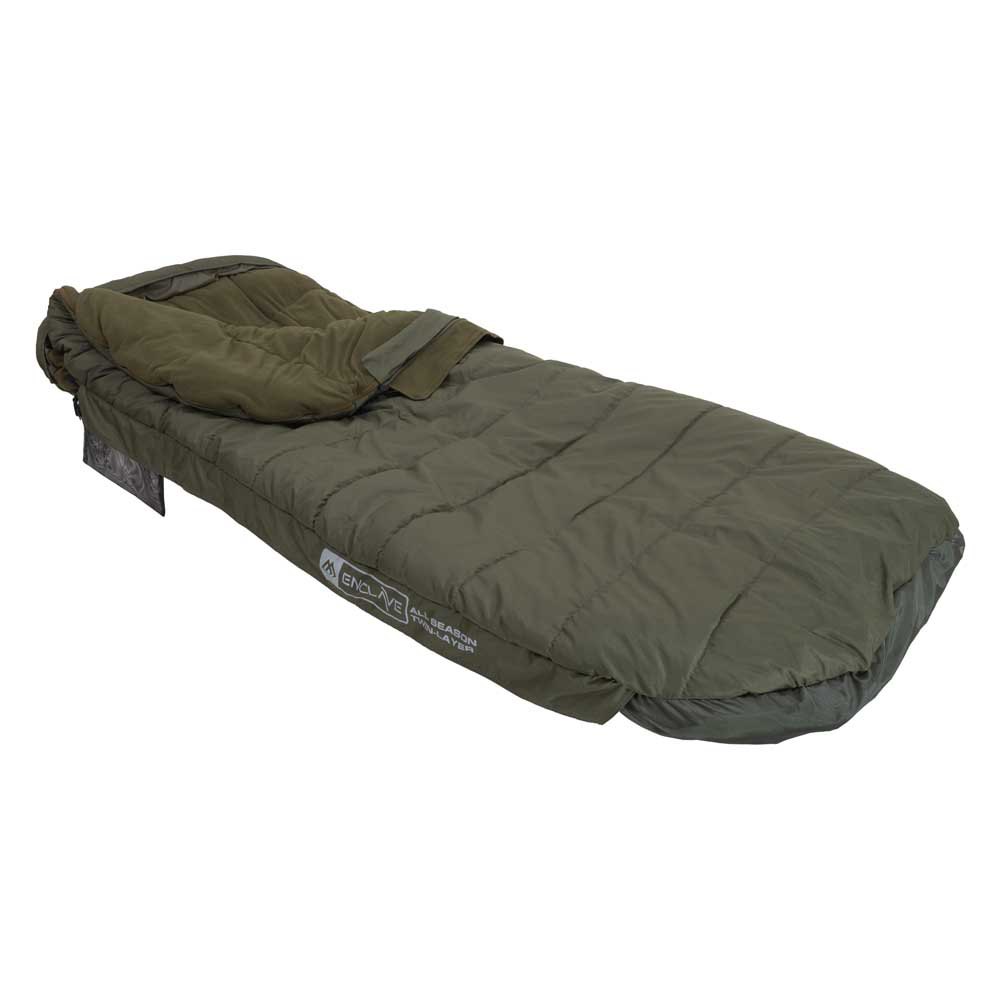 Mikado Enclave All Season Twin Layer Sleeping Bag Grün von Mikado