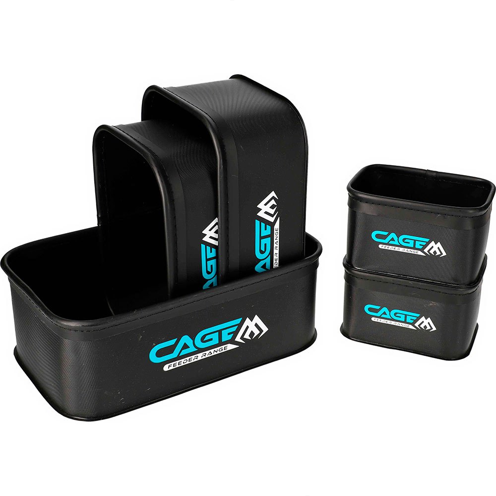 Mikado Eva Cage Bait Box System 003 Tackle Stack Schwarz Mikado Eva Cage Bait Box System 003 Tackle Stack Schwarz von Mikado