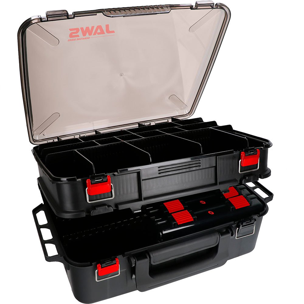 Mikado Jaws Two Compartment Lure Box Durchsichtig 47 x 34 x 19 cm Mikado Jaws Two Compartment Lure Box Durchsichtig 47 x 34 x 19 cm von Mikado
