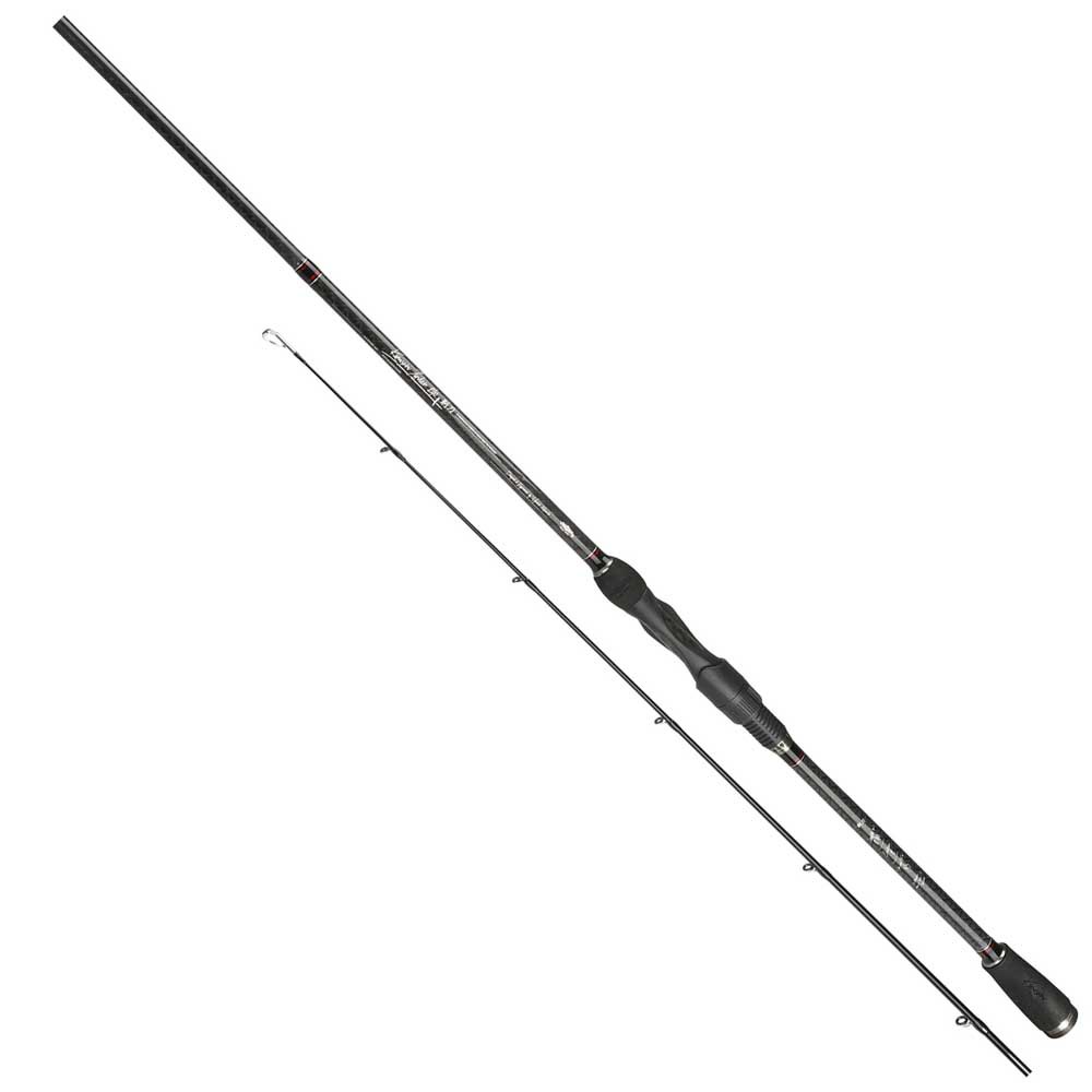 Mikado Kamisori Zander Spinning Rod 1 Sections Schwarz 1.98 m / 1-28 g von Mikado