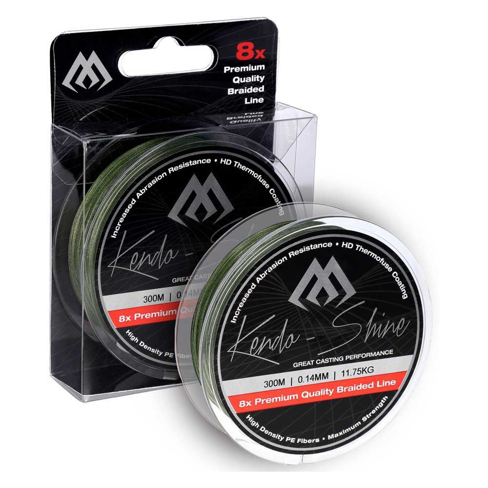 Mikado Kendo Shine 2100 M Braided Line Durchsichtig 0.120 mm Mikado Kendo Shine 2100 M Braided Line Durchsichtig 0.120 mm von Mikado