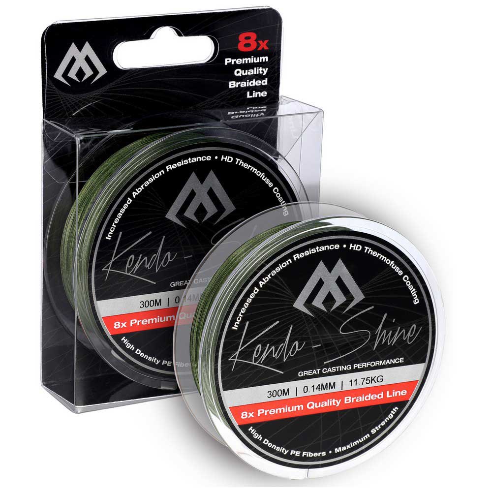 Mikado Kendo Shine Braided Line 300 M Grün 0.200 mm Mikado Kendo Shine Braided Line 300 M Grün 0.200 mm von Mikado