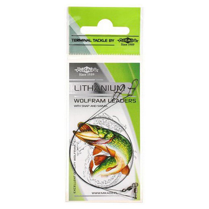 Mikado Lithanium Tungsten Leader 15 Cm Durchsichtig 5 kg Mikado Lithanium Tungsten Leader 15 Cm Durchsichtig 5 kg von Mikado