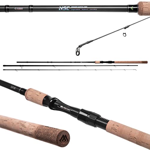 Mikado NSC Power Match high Carbon Matchrute Wettkampfrute 4,20m/239g/5-30g Mikado NSC Power Match high Carbon Matchrute Wettkampfrute 4,20m/239g/5-30g von Mikado