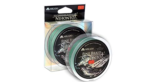 Mikado Nihonto Fine Braid - 0.12mm/8.8Kg/150M - Grün Mikado Nihonto Fine Braid - 0.12mm/8.8Kg/150M - Grün von Mikado