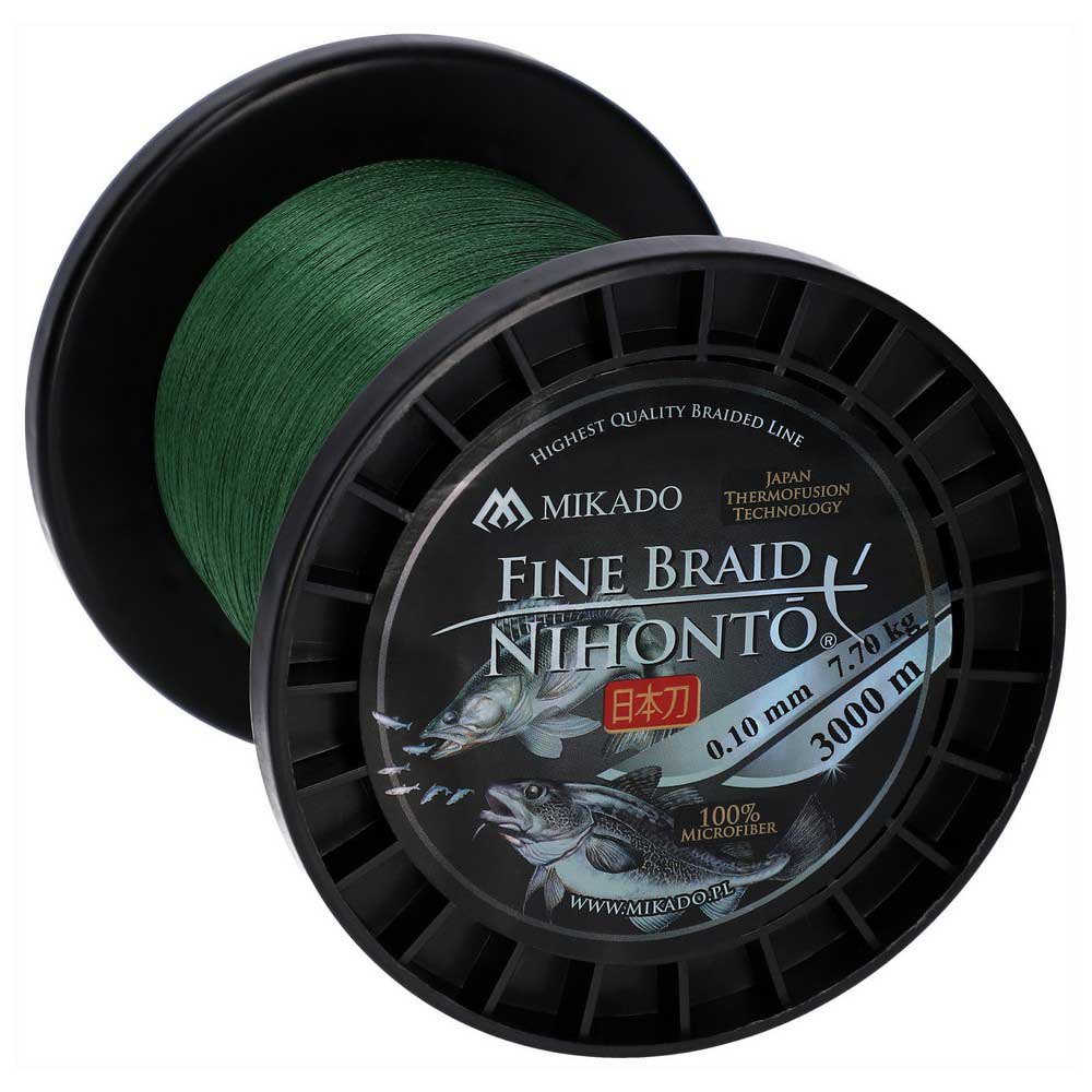Mikado Nihonto Fine Braided Line 3000 M Grün 0.060 mm Mikado Nihonto Fine Braided Line 3000 M Grün 0.060 mm von Mikado