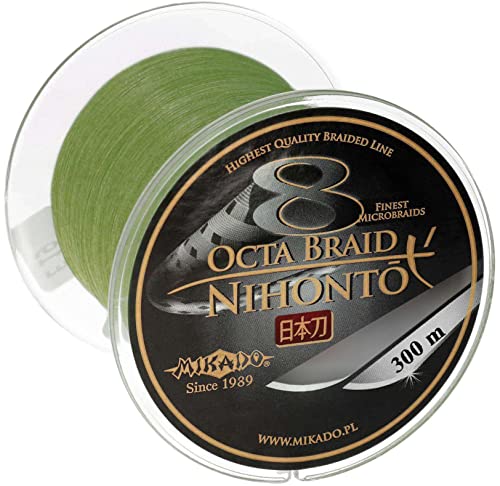 Mikado Nihonto Octa Braid - 0.10mm/7.75Kg/300M - Grün Mikado Nihonto Octa Braid - 0.10mm/7.75Kg/300M - Grün von Mikado